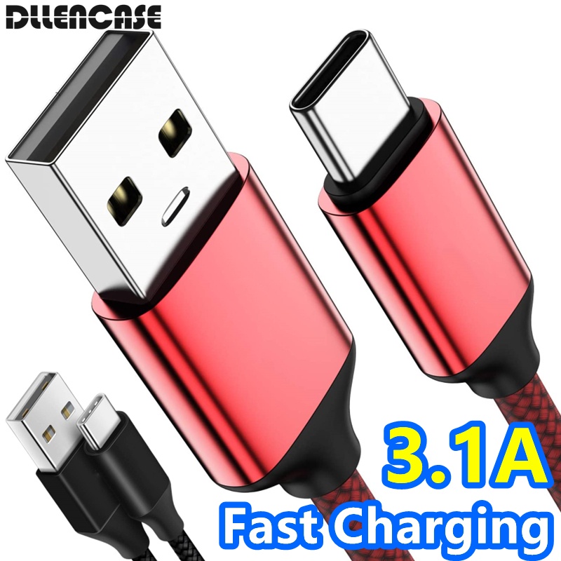 Cáp sạc Dllencase A310 usb loại c thích hợp cho iPhone 13 12 11 Mini Pro XR Xs Max Samsung Galaxy Xiaomi OPPO VIVO