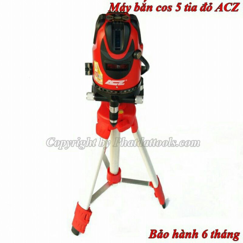 Máy Bắn Cốt Cân Mực Laser 5 Tia Đỏ ACZ