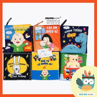 Sách vải Lalala baby kích thích phát triển đa giác quan cho bé