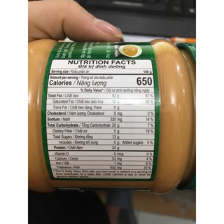 TLB - Bơ đậu phộng mịn 340 gr