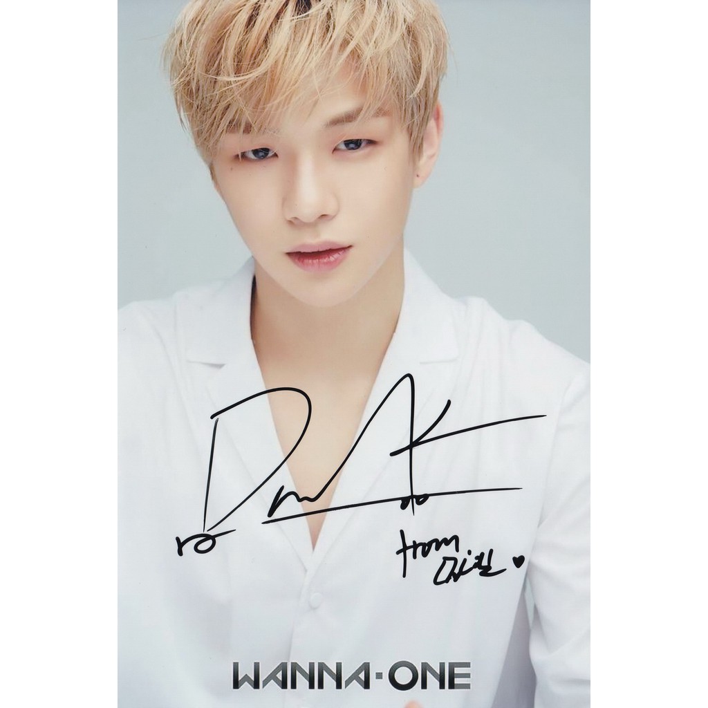 Chữ ký tay của Wanna One