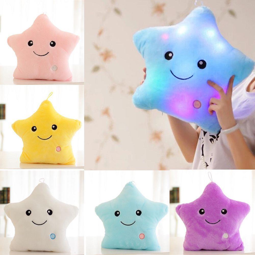 Búp Bê Nhồi Bông Mềm Có Đèn LED Sống Động