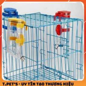 Bình nước treo gắn chuồng cho thú cưng chó mèo