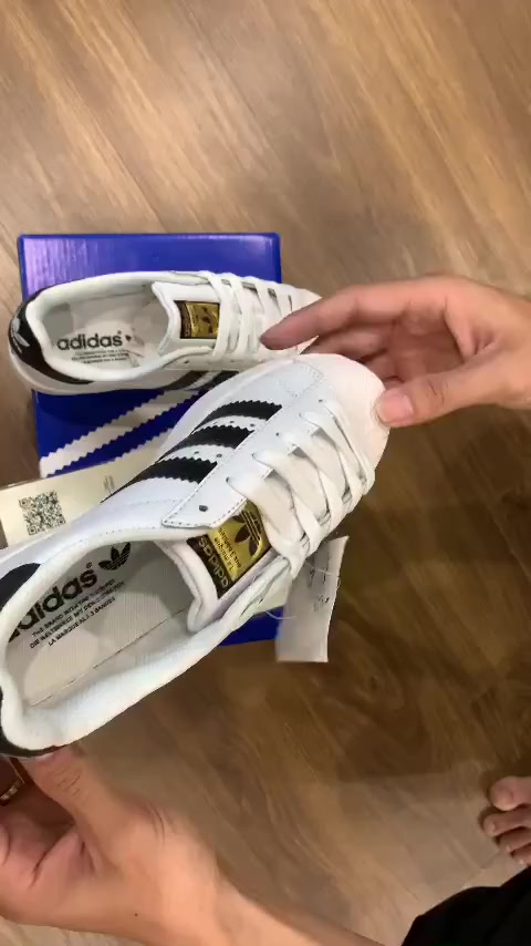 giày_adidas superstar nam nữ, giày thể thao super star mũi sò 3 vạch hàng cao cấp đầy đủ phụ kiện, full size nam nữ. | BigBuy360 - bigbuy360.vn