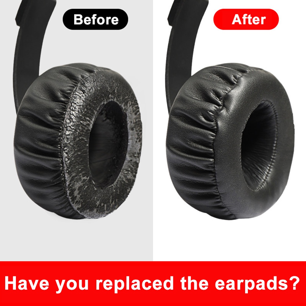 1 Cặp Đệm Tai Nghe Thay Thế Bằng Da Protein Cho Sony MDR-XB500 MDR-XB700 MDR XB500 XB700