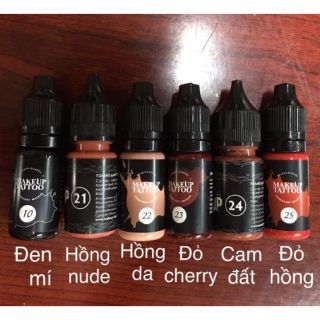 Mực xăm make up