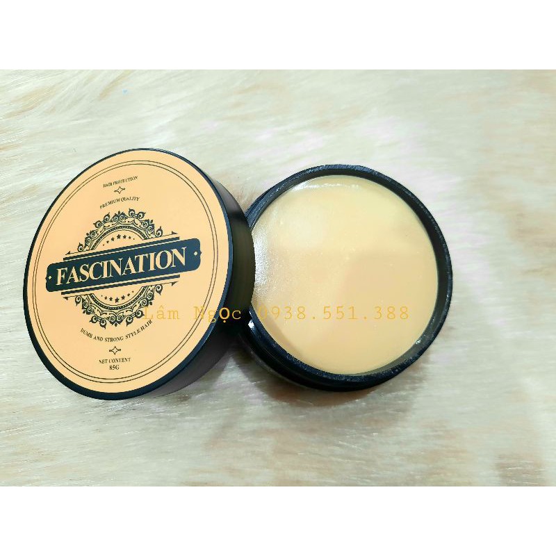 Wax sáp tạo kiểu khô , giữ nếp cho nam FASCINATION 95G cao cấp, không bết dính độ dưỡng tóc cao, cứng, mềm Tiêu chuẩn