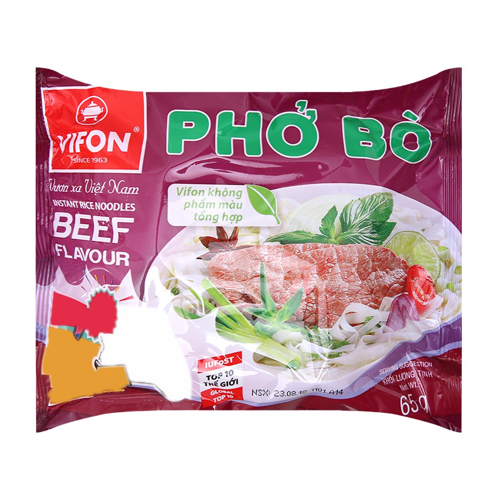 Thùng 30 gói phở Bò ăn liền Vifon 65g | BigBuy360 - bigbuy360.vn