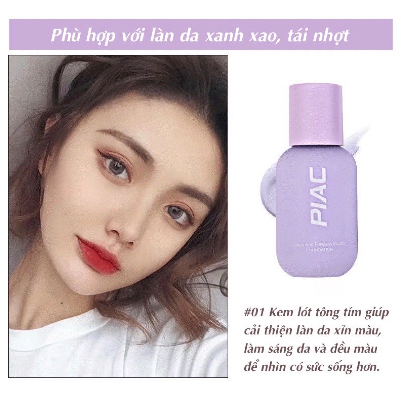 Kem lót Piac cho da mụn và da xanh xao (Có sẵn)