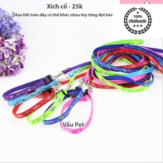 Dây xích cổ 2 lớp cho chó mèo nhỏ