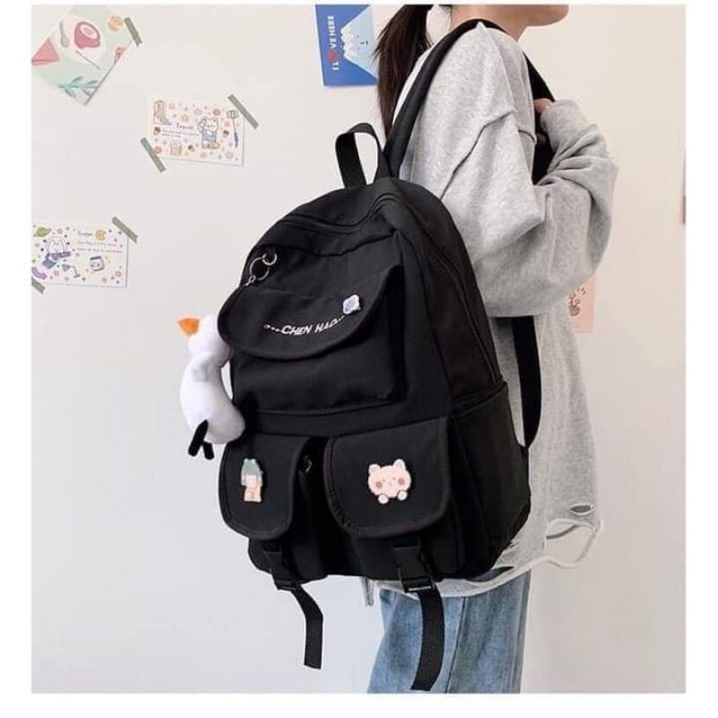 BALO CHEN HAO STICKER DỄ THƯƠNG VẢI BỐ