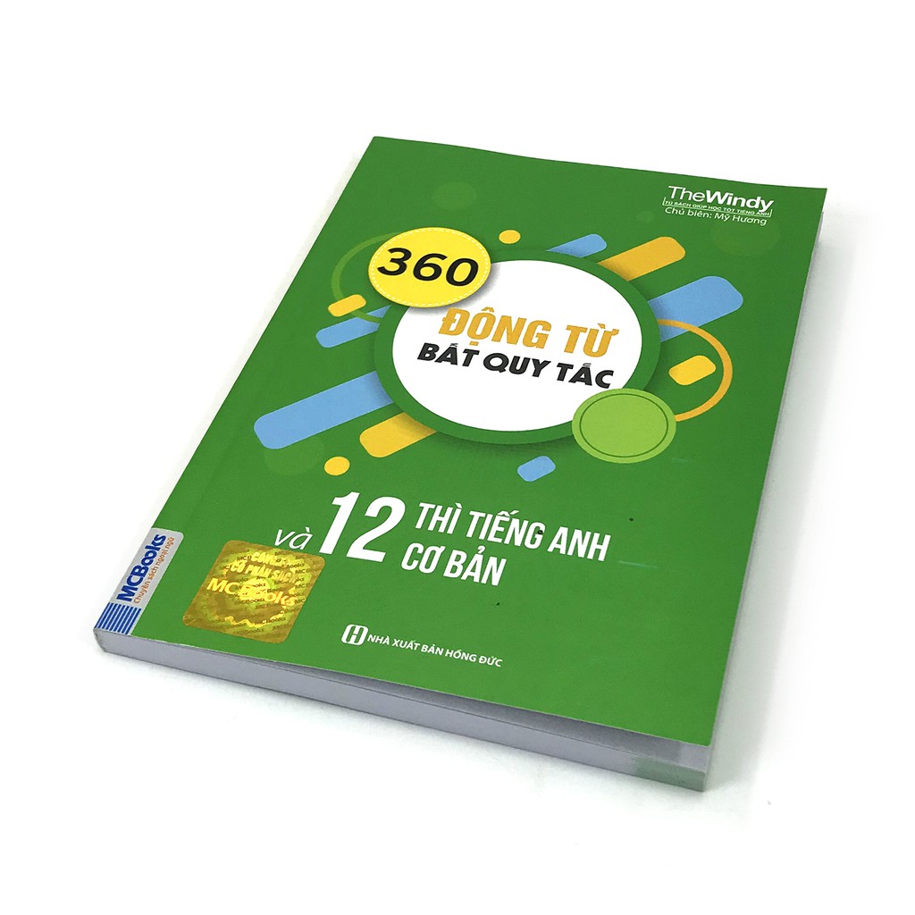 Sách 360 động từ bất quy tắc và 12 thì tiếng Anh cơ bản (Khổ nhỏ) | BigBuy360 - bigbuy360.vn