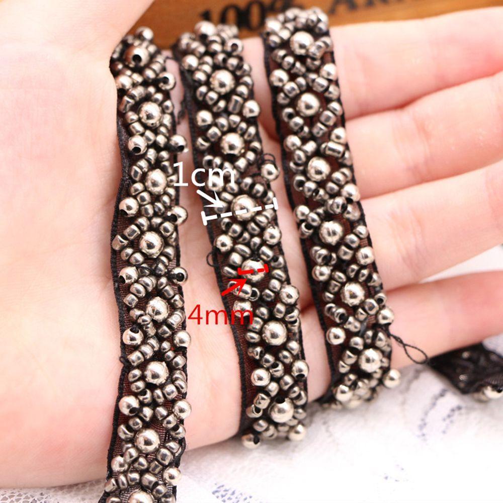 Dây Ruy Băng Đính Hạt Dùng Trang Trí Đám Cưới DIY