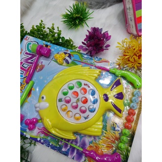 Đồ chơi câu cá kèm đập chuột,có nhạc dành cho bé (có sẵn pin)