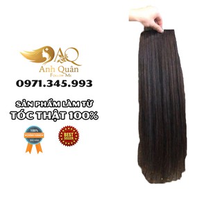 ⚡FREESHIP⚡1 Kẹp phím tóc thật 100% bao uốn nhuộm