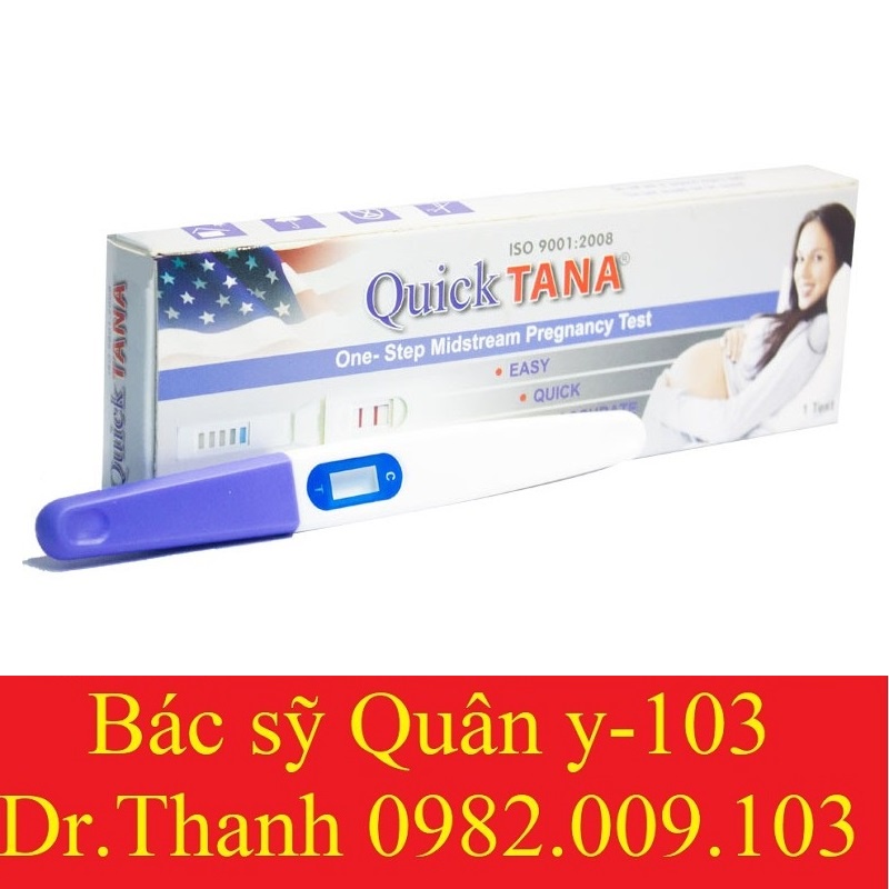 BÚT THỬ THAI QUICKTANA CHO KẾT QUẢ NHANH VÀ CHÍNH XÁC 4-6 NGÀY