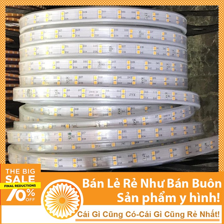 HAUI Cuộn 100m Dây LED 2 Hàng 2835 Hắt Trần DHCNHN