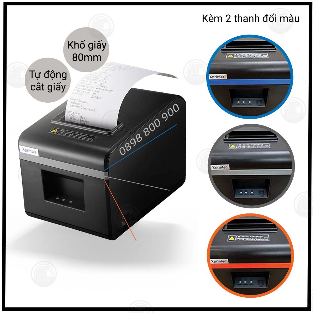 Máy In Hóa Đơn XPrinter XP N160II Khổ Giấy K80 (Cổng USB) In Từ Máy Tính