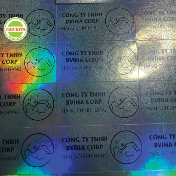 [Giá Tại Xưởng] IN Tem Bạc - Cán Mờ- Bế theo yêu cầu A3