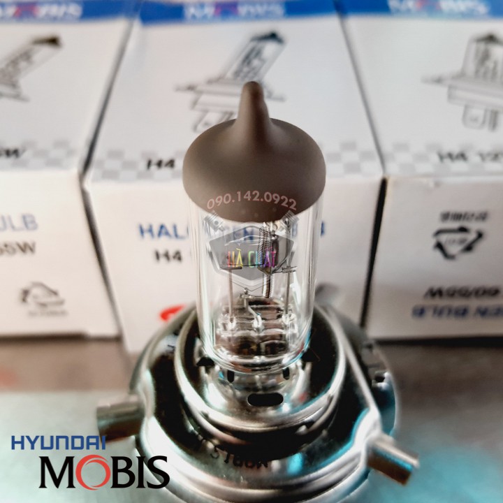 Bóng Đèn H4 12V 60/55W 🚘 Chính Hãng HYUNDAI MOBIS Hàn Quốc Dùng Cho Grand i10, Getz, Kia Morning ...