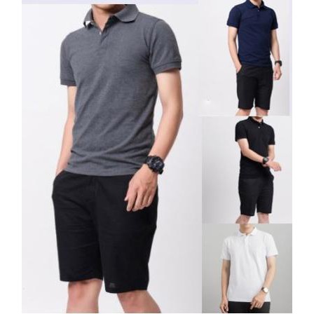 ÁO THUN NAM NGẮN TAY CỔ BẺ MẪU MỚI NHIỀU MÀU