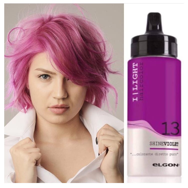 [Chính hãng] [Siêu rẻ] Thuốc nhuộm tóc I-light Elgon Italy free Anoniac cho tóc level sáng 9+ 100ml/ (Chai)