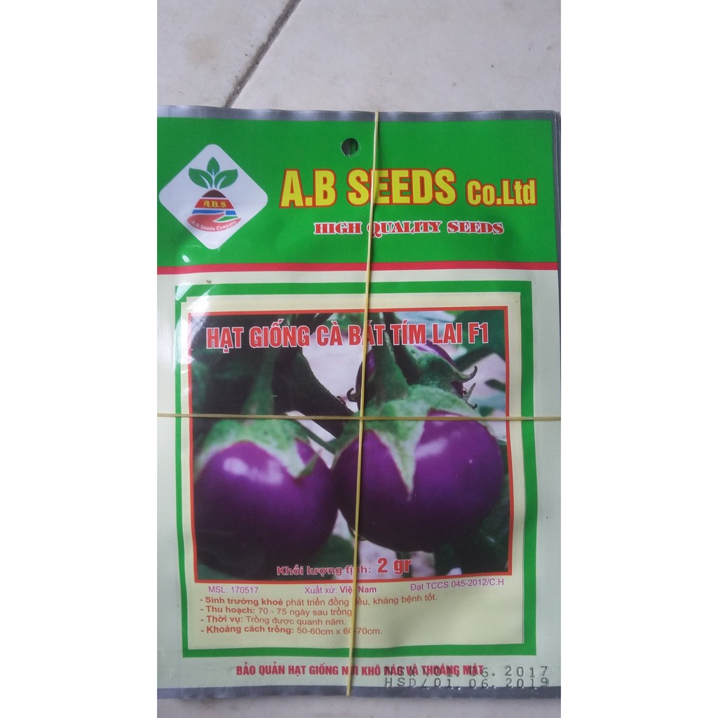 Hạt giống cà bát tím