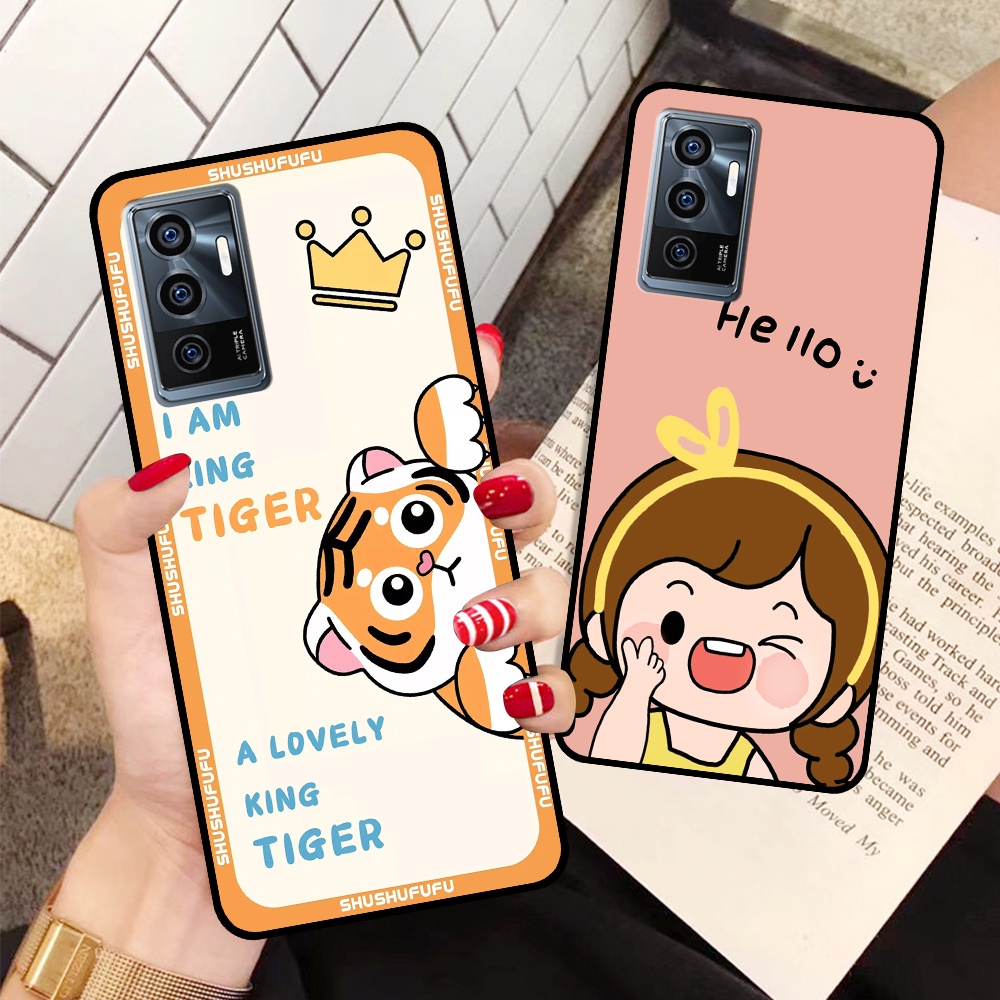 Ốp Vivo V23e in hình mickey, hổ, kingtiger siêu rẻ T19 - T24