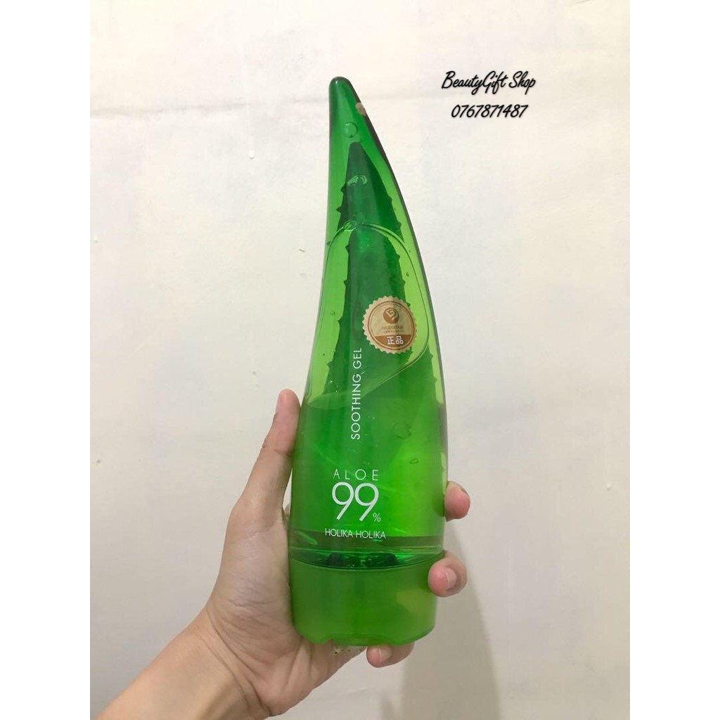 Gel dưỡng nha đam Holika Holika aloe 99% soothing gel 250ml