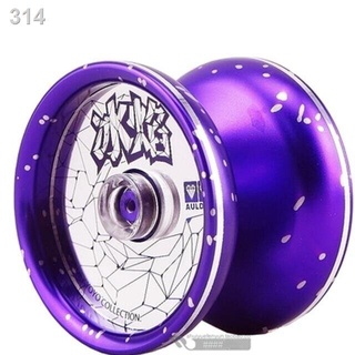 2021❁♧✉Chính hãng Audi Double Diamond Firepower Junior King 5 Legend Tái hiện Quả cầu kim loại màu đỏ Yo-Yo Blue Ice Fla