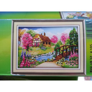 Tranh đính đá phong cảnh H326