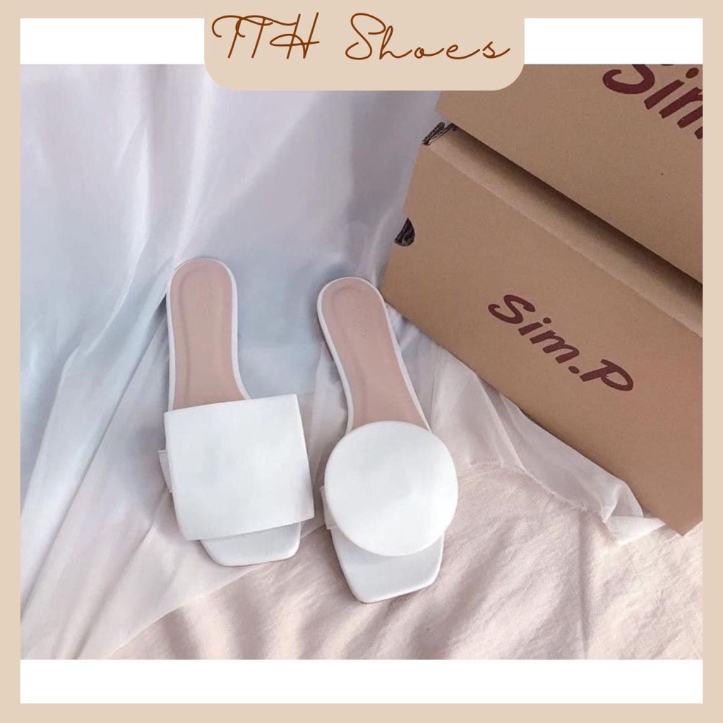 Dép vuông tròn big size 40_45 (có kèm ảnh thật )