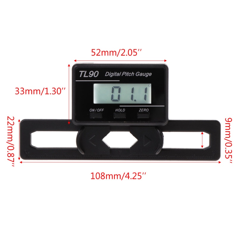 Dụng Cụ Đo Góc Có Màn Hình LCD Chuyên Dụng