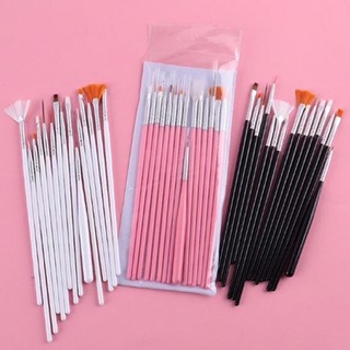Set cọ sơn vẽ móng 15 cây