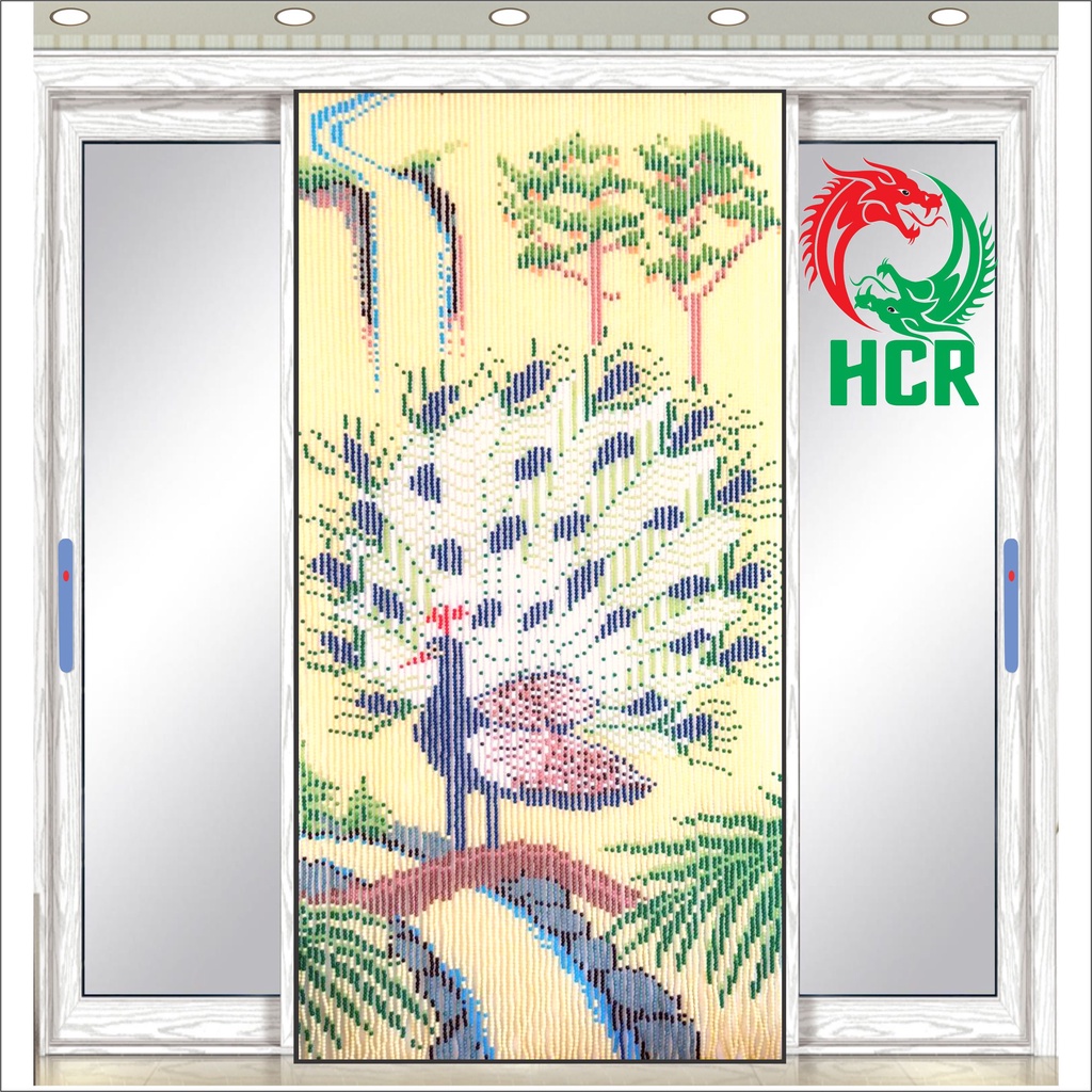 Màn hạt nhựa Công ty Hai Con Rồng (Door Curtain) Code 834 Công Phùng