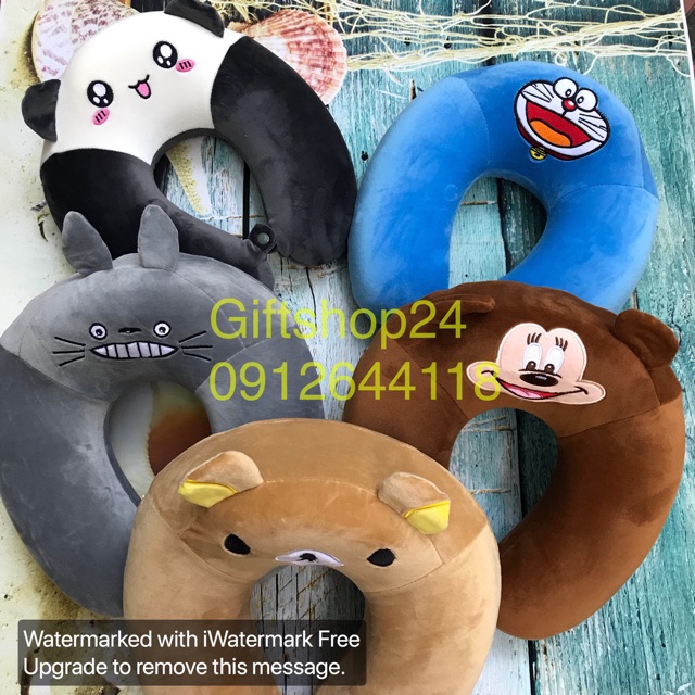 GỐI CỔ CHỮ U ( ruột là mút cao su non)