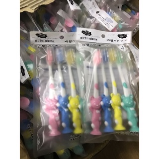Set 4 bàn chải hình thú cho bé