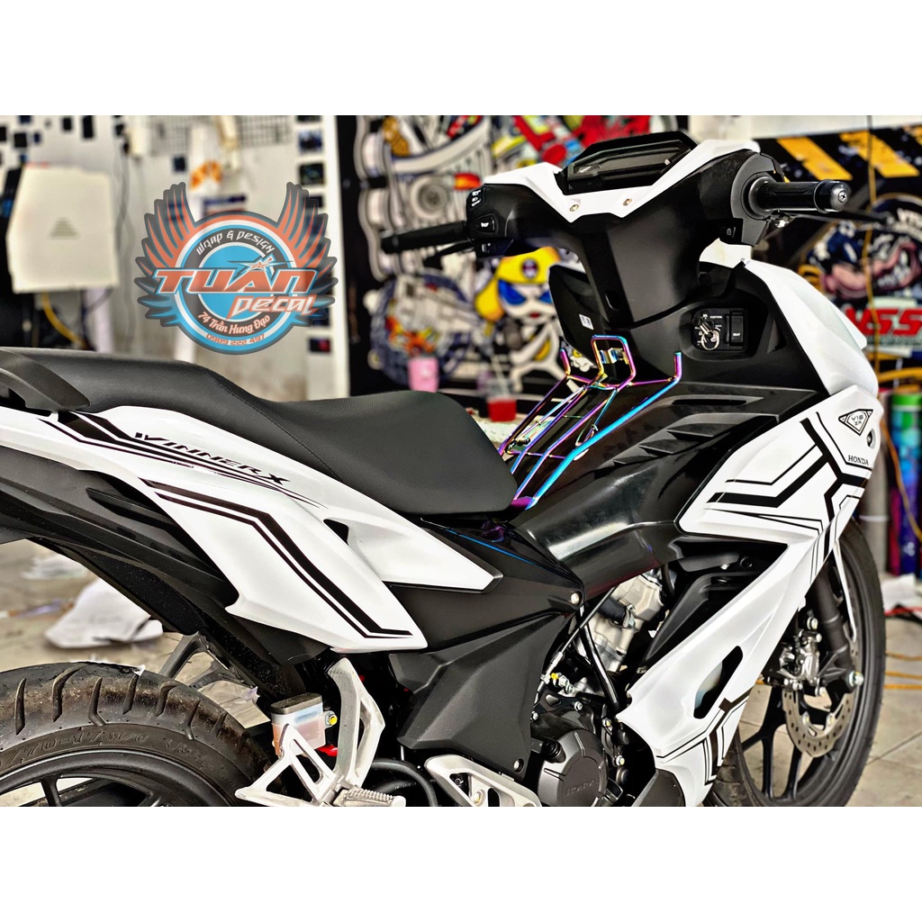 Tem Trùm Winner X Y15ZR Trắng Đen