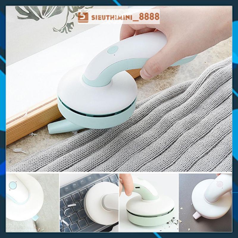 Máy hút bụi cầm tay mini xạc pin không dây để vệ sinh cho bàn làm việc phím laptop máy tính cửa sổ tiện lợi