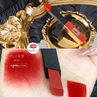 ( có bit) Son YSL Màu 28 True Chili Vỏ Đỏ – Wild Collectors