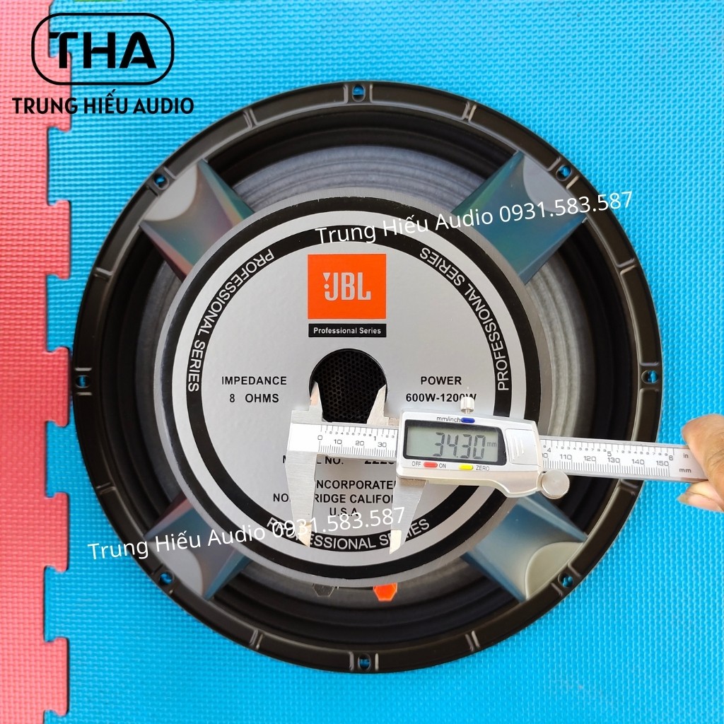 Loa Rời Bass 40 JBL Từ 190 Coil 75, 8Ω, Hàng Nhập TQ, Loa Bass 40 Xương Nhôm  - Trung Hiếu Audio