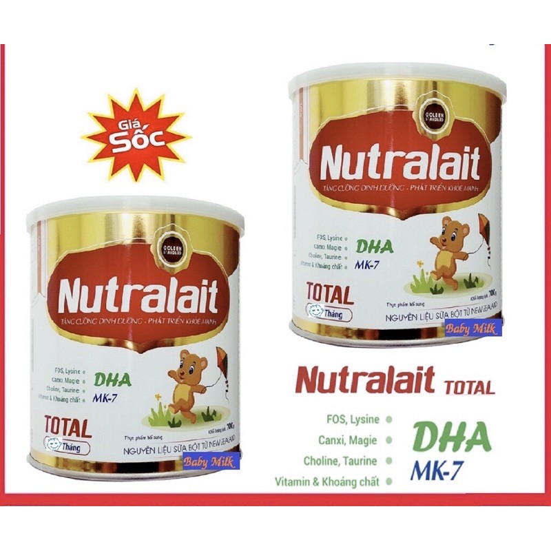 Sữa Nutralait Total Cho Trẻ 6 - 36 Tháng