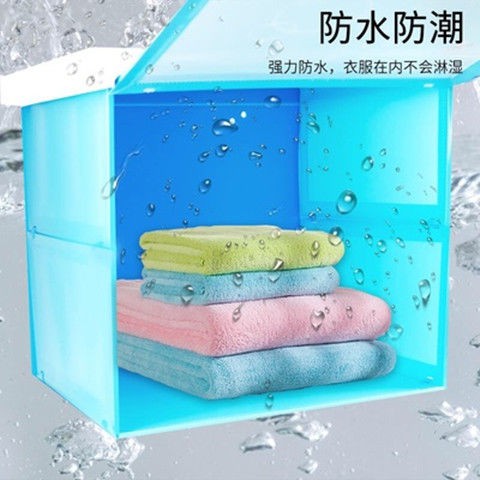 Tủ đựng quần áo phòng tắm giá treo tranh tường nhà vệ sinh lưu trữ gấp không thủng trên < | BigBuy360 - bigbuy360.vn