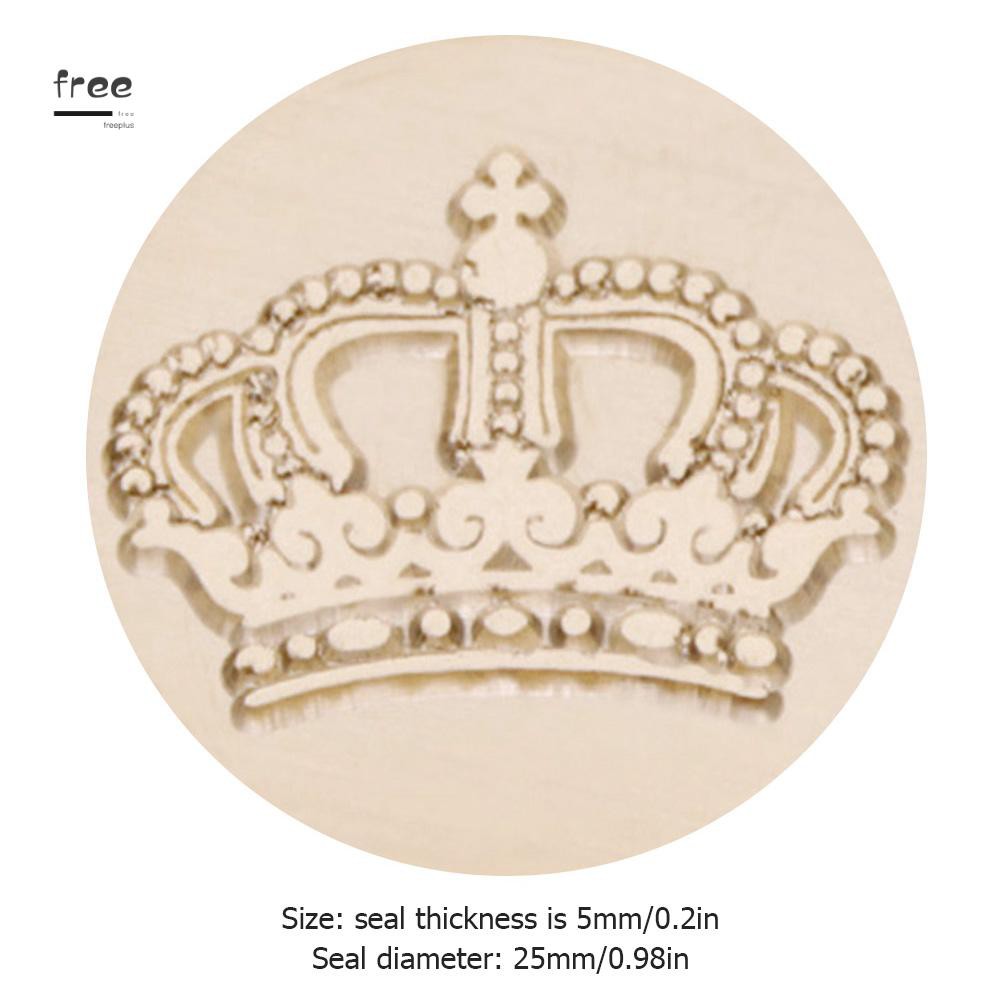 Đầu con dấu đóng sáp niêm phong bằng đồng mạ vàng phong cách cổ điển tiện dụng | BigBuy360 - bigbuy360.vn