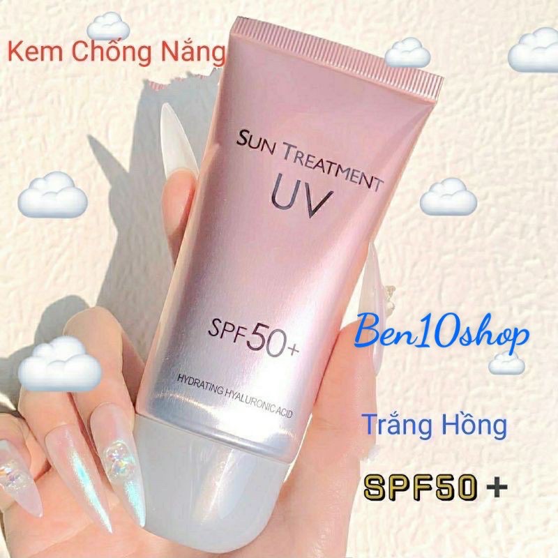 Kem chống nắng dưỡng trắng Hồng da  Sun Treatment chính hãng nội địa Trung