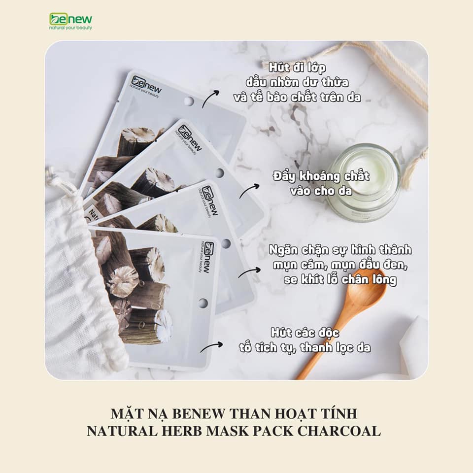 Mặt nạ Benew Natural herb mask pack