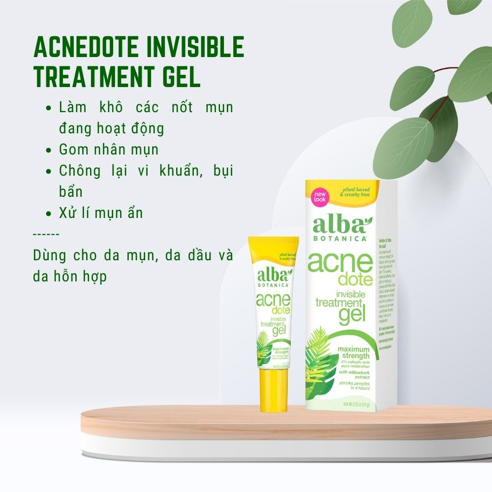 Dung dịch chấm mụn AC Solution Powder Spot 15ml MDOC Mỹ Phẩm Nam Hàn Quốc