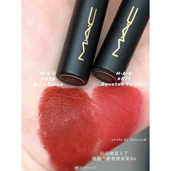 Son MAC Powder Kiss Velvet Blur Slim Stick 893, 877,876