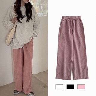 Quần Ống Rộng Nhung Tăm Lưng Cao Dáng Suông, Quần Dáng Dài Nữ Ulzzang Dáng Suông QD001 | BigBuy360 - bigbuy360.vn