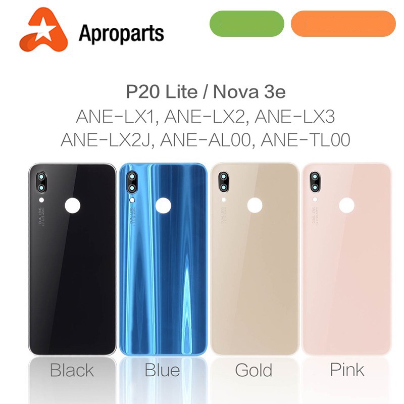 Mặt Lưng Điện Thoại Cao Cấp Thay Thế Cho Huawei P20 Lite / Nova 3e